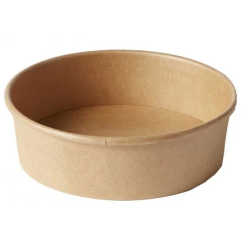 500ml Small Kraft Salad Bowls (300)