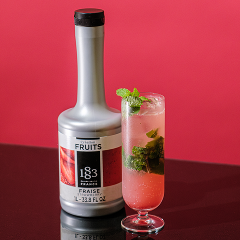 1883 Maison Routin Strawberry Puree (1 Litre)