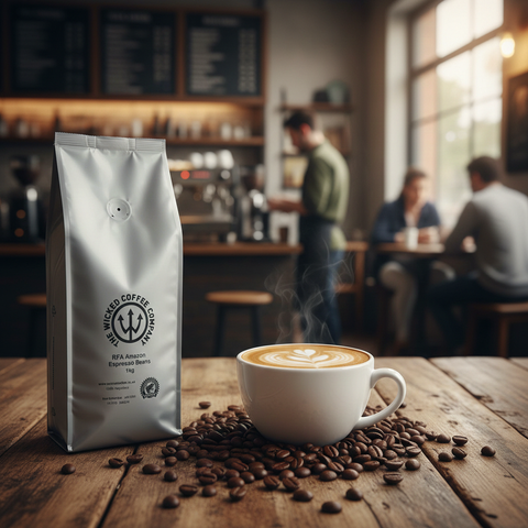 Wicked Amazon RFA Coffee Beans (6 x 1kg)