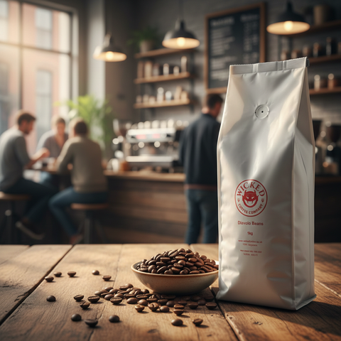 Wicked Diavolo Coffee Beans (20 x 1kg) - £11.99/kg