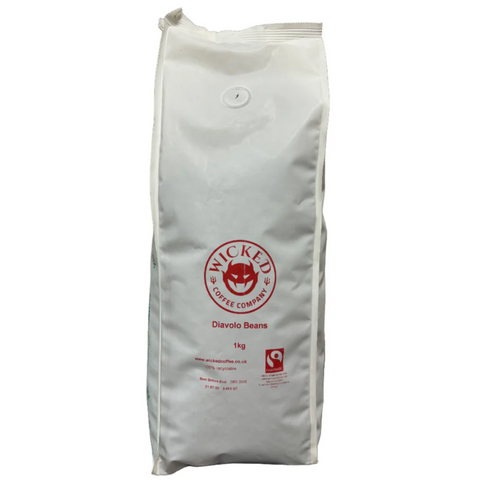 Wicked Fairtrade Diavolo Coffee Beans 