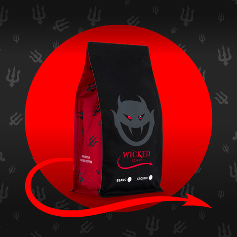 Wicked Coffee Widow-Maker Ground Coffee 500g Bag