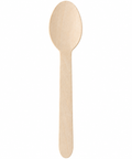 Wood Dessert Spoons 160mm (Pack of 100)