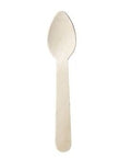Wooden 110mm Tea Spoons Pack of 100