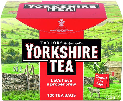 Taylors Of Harrogate Yorkshire Tagged Tea Bags (100)