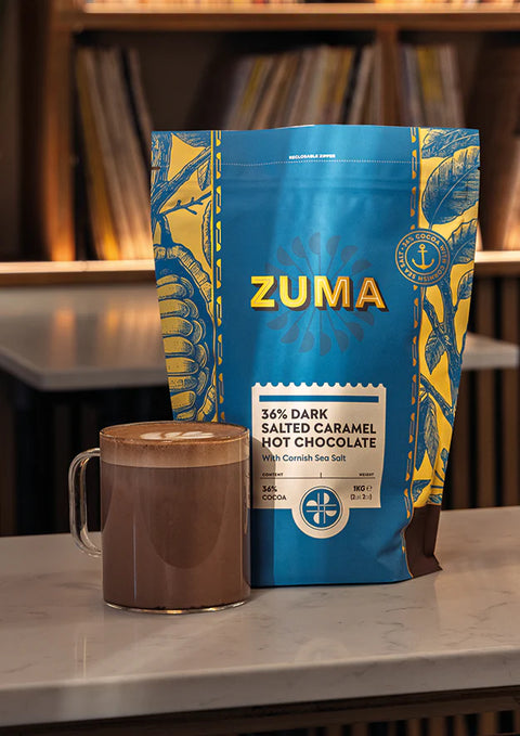 Zuma 36% Cocoa Salted Caramel Hot Chocolate (1kg)