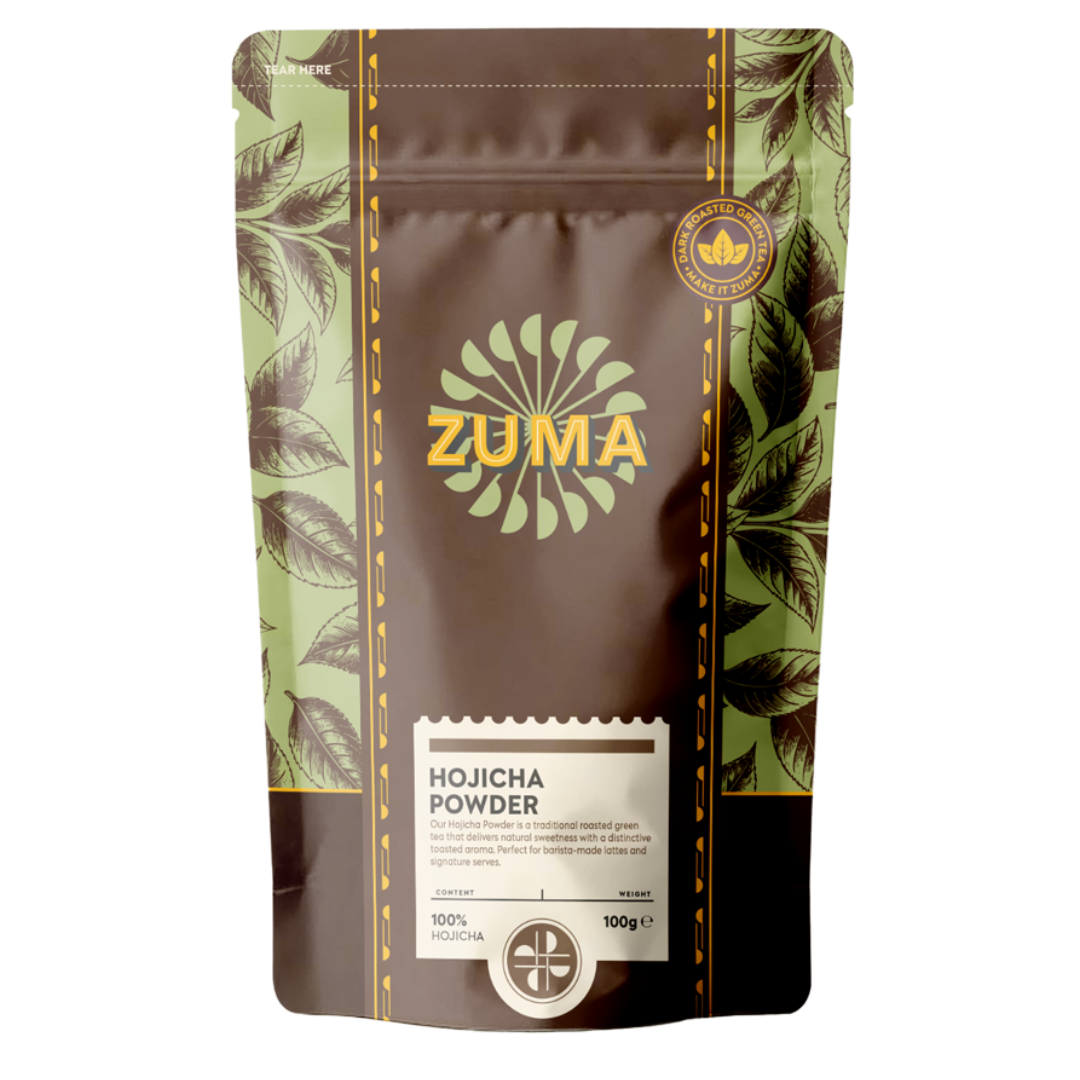 Zuma Hojicha Powder | 100g Resealable Pouch – A1 Coffee