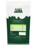 Planet Java coffee package with green and white design