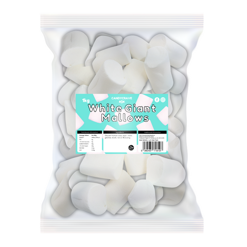 White Giant Marshmallows (1kg)