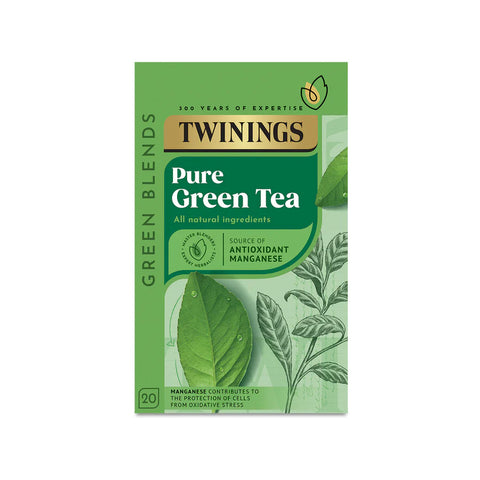 Twinings Pure Green String Tag & Envelope Tea bags (20)