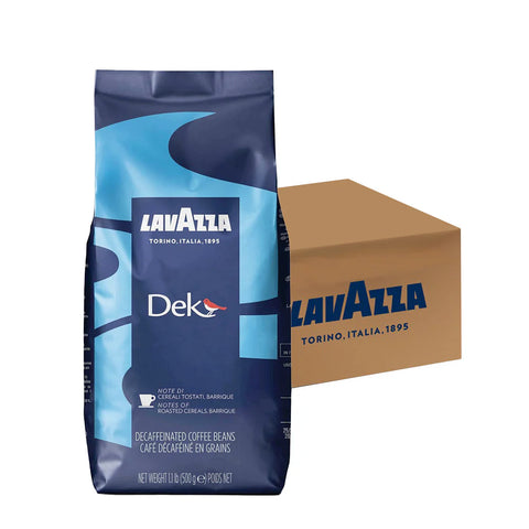 Lavazza Dek Espresso Decaf Coffee Beans (12 x 500g)