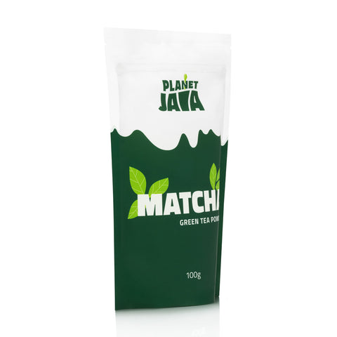 Planet Java Matcha Green Tea Powder 100g Bag