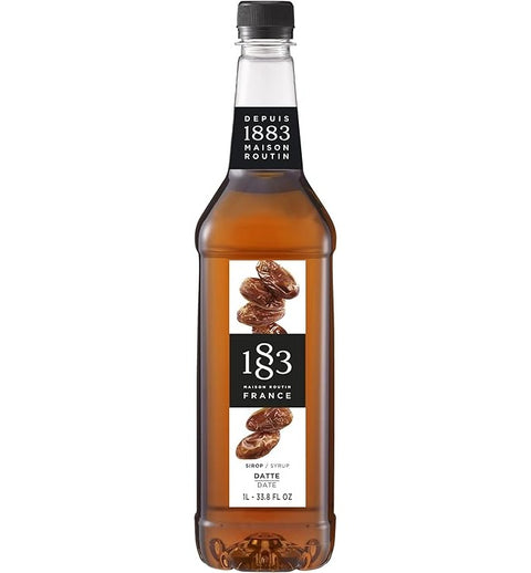 1883 Maison Routin Date Syrup - 1 Litre (Plastic Bottle)