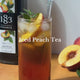1883 Maison Routin Peach Iced Tea Syrup - 1 Litre (Glass Bottle)