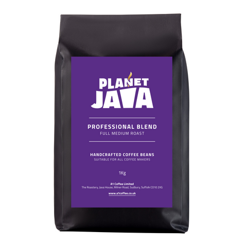 Planet Java Professional Blend Coffee Beans (5 x 1kg) Bulk Bag - £7.99/kg