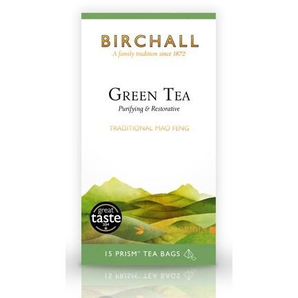 Birchall Green Tea Prism Tea bags (15)