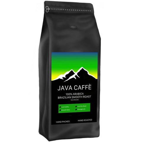 Java Caffe Brazilian Smooth Roast Ground Coffee (1kg)