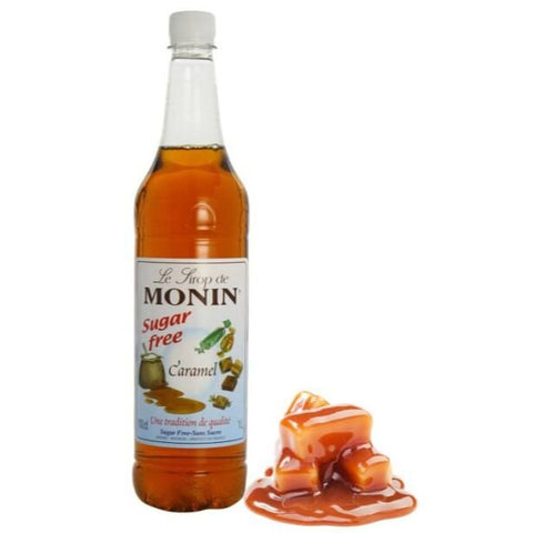 Monin Caramel Sugar Free Syrup (1 Litre)