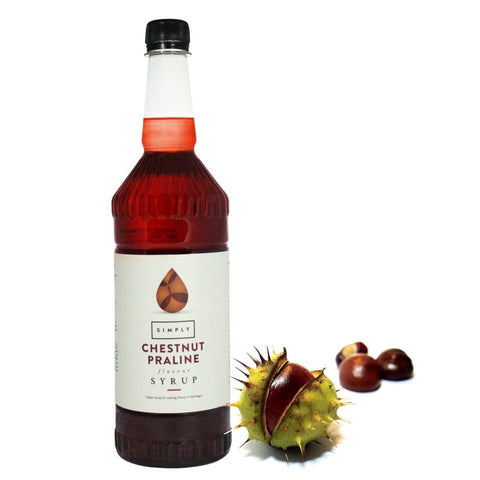 Simply Chestnut Praline Syrup (1 Litre)