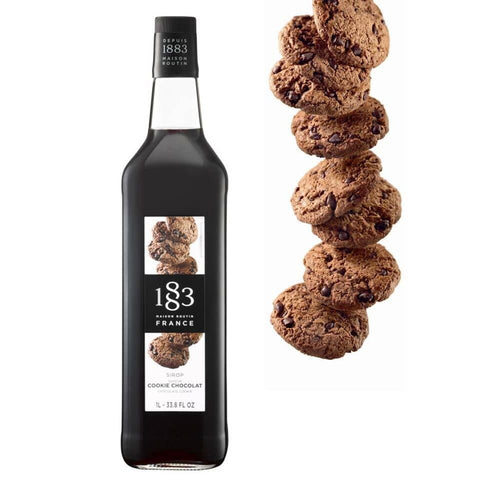 Routin 1883 Chocolate Cookie Syrup - 1 Litre (Glass Bottle)