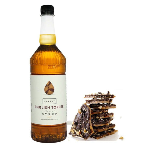 Simply English Toffee Syrup (1 Litre)