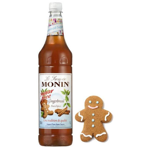 Monin Gingerbread Sugar Free Syrup (1 Litre)