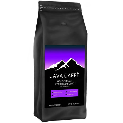 Java Caffe House Roast Espresso Coffee Beans (1kg)