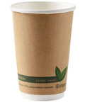 16oz Double Wall Compostable Cups - Ingeo (100)
