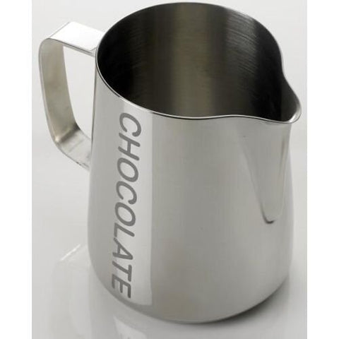 Milk Frothing Jug - Etched 'Chocolate' (600ml)