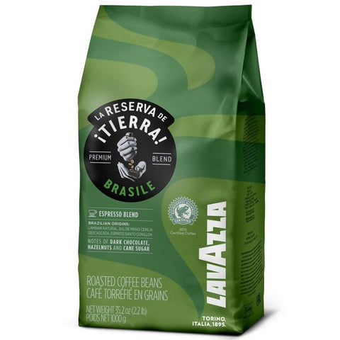 Lavazza "Origin" Tierra Brasile 70% Arabica Beans (6 x 1 Kg)