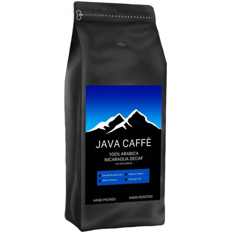 Java Caffe Nicaragua Decaf Coffee Beans (1kg)