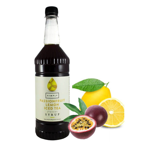Simply Passionfruit Lemon Iced Tea Syrup (1 litre)
