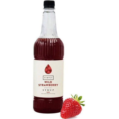 Simply Wild Strawberry Syrup (1 Litre)