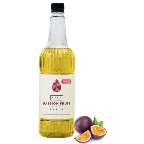 Simply Passion Fruit Sugar Free Syrup (1 Litre)
