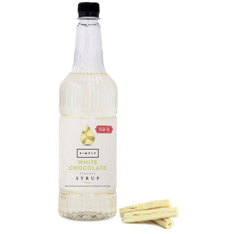 Simply White Chocolate Sugar Free Syrup (1 Litre)