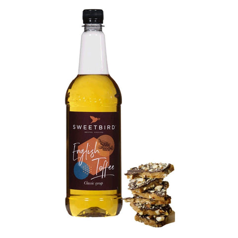 Sweetbird English Toffee Syrup (1 Litre)