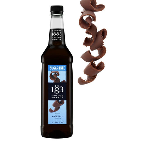 Routin 1883 Chocolate Sugar Free Syrup - 1 Litre (Plastic Bottle)