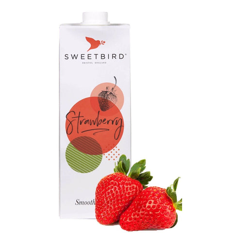 Sweetbird Smoothie Mix - Strawberry - 8 x 1 Litre