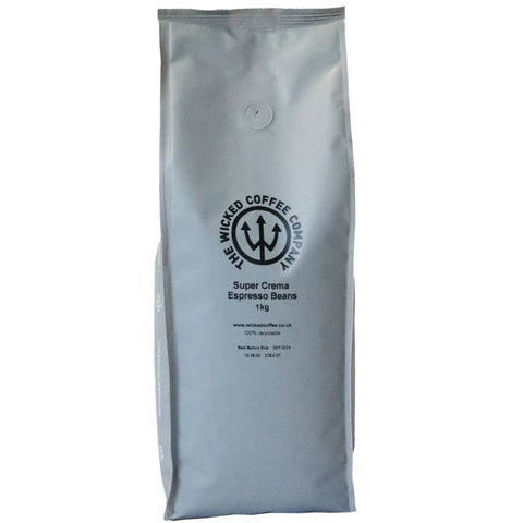 Wicked Super Crema Coffee Beans (6 x 1kg)