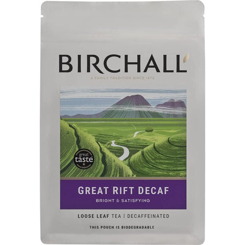 Birchall Great Rift Decaf Rainforest Loose Leaf Tea (250g)