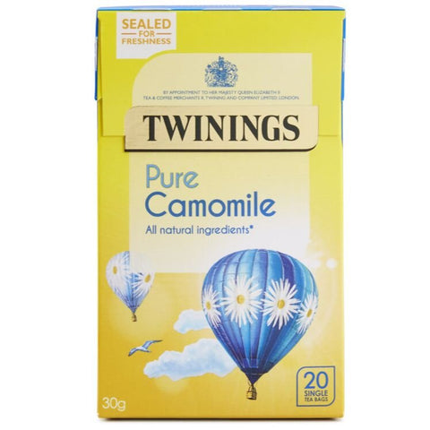 Twinings Pure Camomile String Tag & Envelope Tea bags (20)