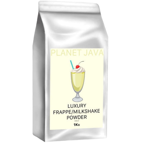 Planet Java Vanilla Frappe / Milkshake Mix (1Kg)