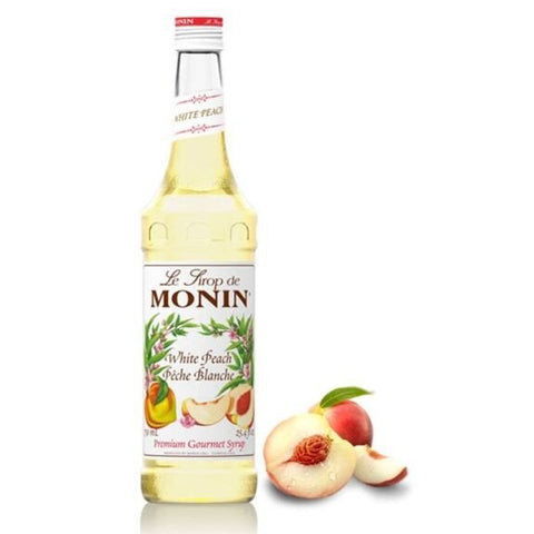 Monin White Peach Syrup (700ml)