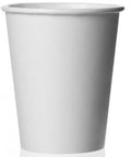 16oz White Single Wall Paper Cups