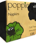2 Ply Napkin - Black 40x40cm