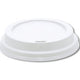 8oz White Sip Lids For Hot Cups