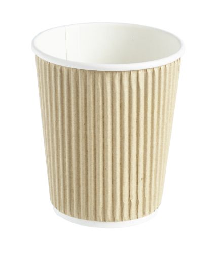 Kraft Ripple Disposable Cups