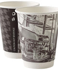Barista 12oz Mixed Double Wall Takeaway Cups 2