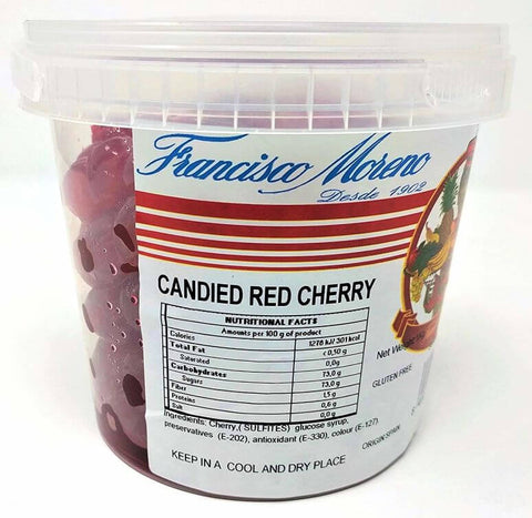 Candied Red Cherries