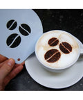 Coffee Bean Stencil